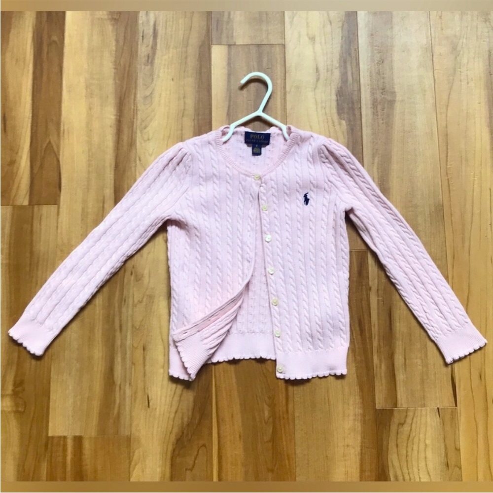 Ralph Lauren Light Pink Knit Sweater